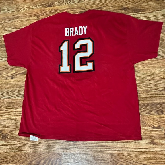 🆕 Tampa Bay Buccaneers Tom Brady #12 Mens T-Shirt  3XL - Picture 5 of 7